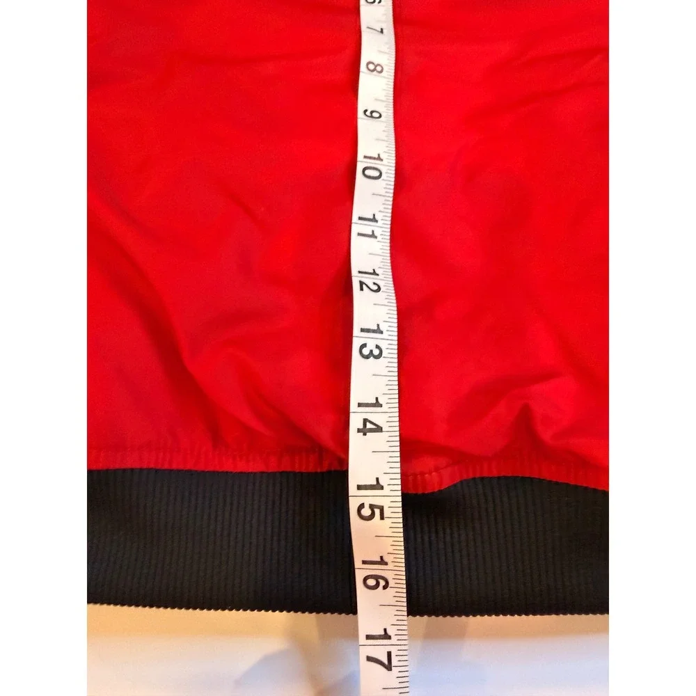 Jordan Boys Red Bomber Jacket Jumpman 23 Graphic Full Zip Coat 4T